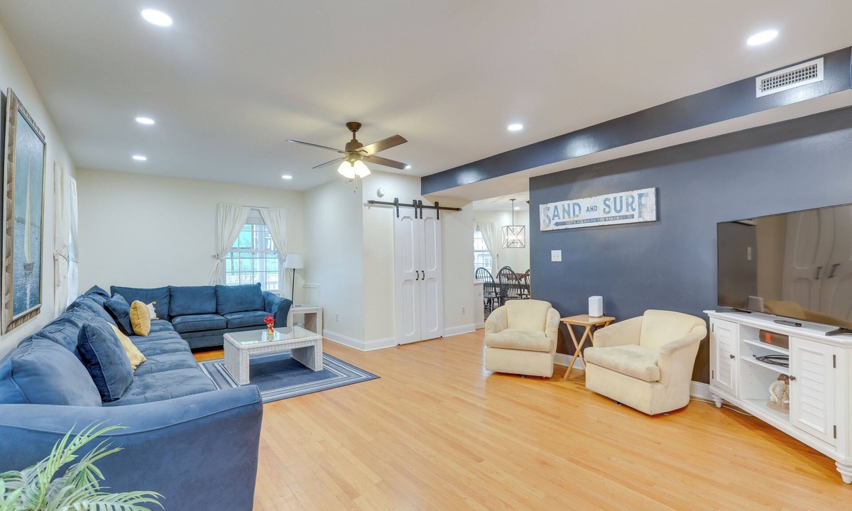 North Wildwood House | < 1/2 Mi to Boardwalk: Roomy Wildwood Retreat!