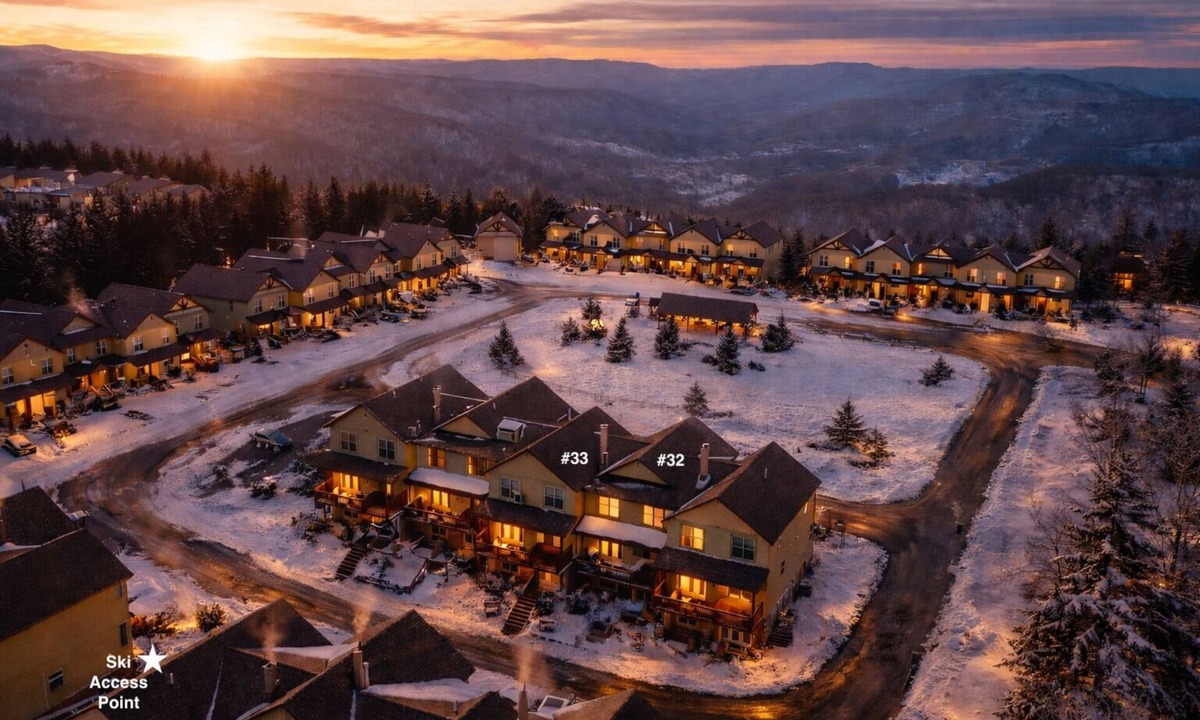Snowshoe House | 14 Bedroom Ski In/Out Double Townhome | 2 Hot Tubs, Game Rooms, Theater, Arcade