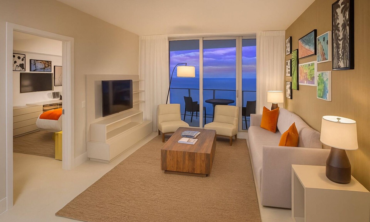 Hollywood South Central Beach Hotel | 2 1BR Oceanview King Suites, H Hollywood Resort & Residences, Pool, Kitchen!