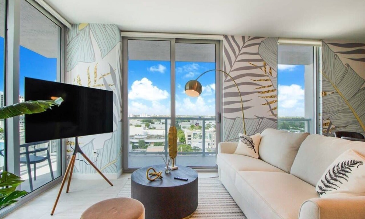 Northeast Miami Condo | 2 Bedroom -City View- Miami Design District - 1002