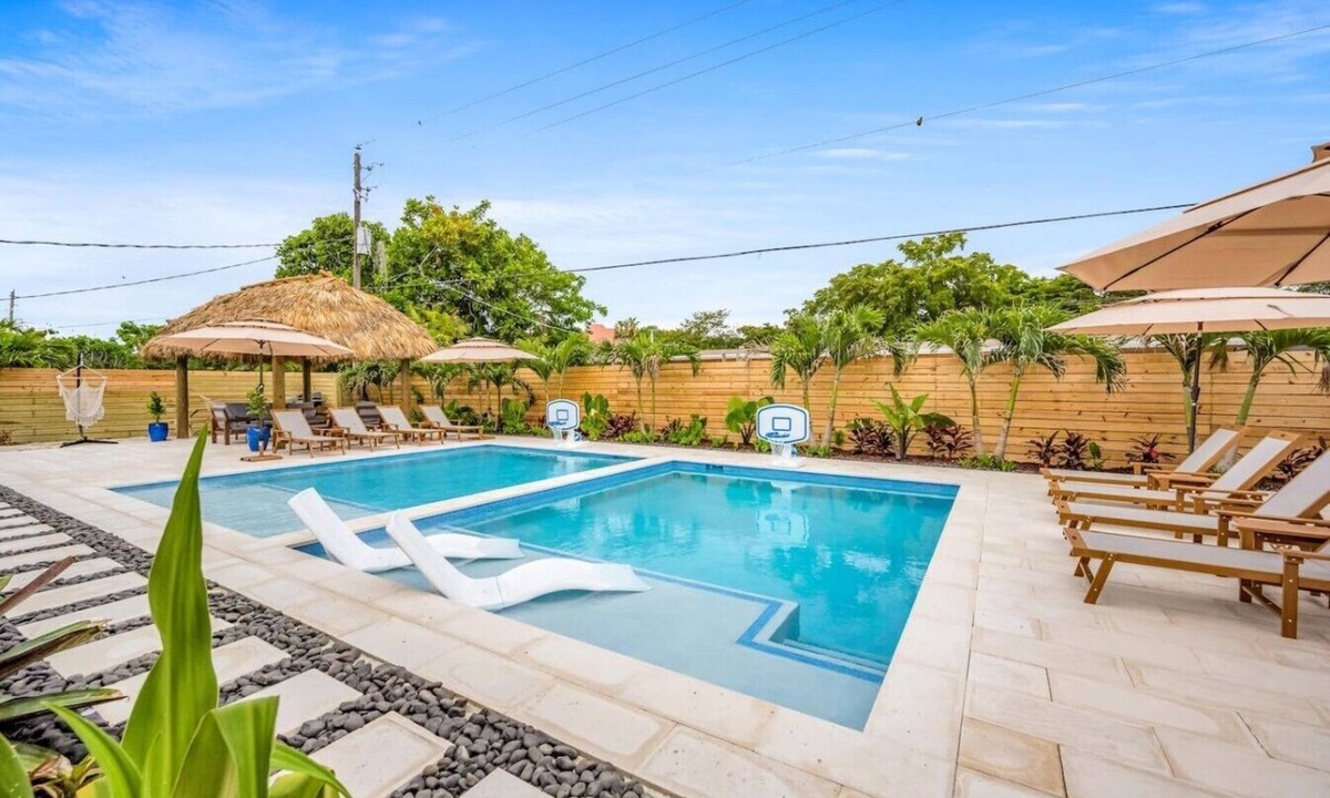Plantation House | 2 Resort Homes Side-by-Side - Pool, Tiki, Ice Bath