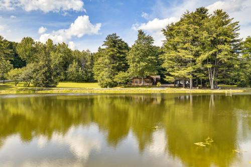 Scottsburg House | 24-Acre Finger Lakes Cabin w/Private Pond