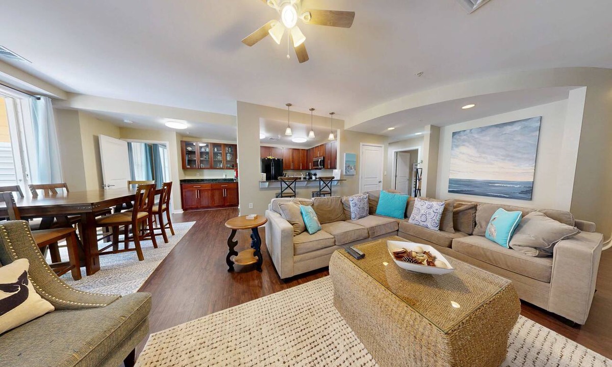 Sandbridge Condo | 2nd-floor bay- & ocean-view condo with balcony, outdoor pool, grills & gym