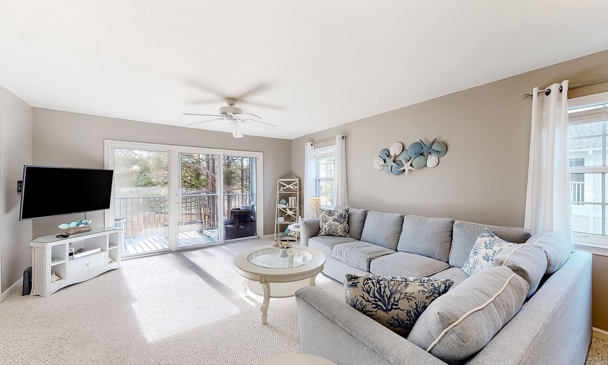 Ocean View Condo | 2nd-floor condo at Bethany Bay with pool, on-site golf, and sports courts