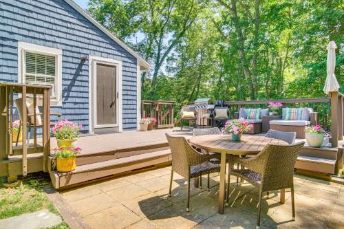 East Falmouth House | 4 Mi to Bristol Beach! Coastal Retreat w/Pond