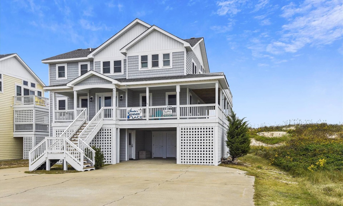 Nags Head House | 5704- Shontee's Summer Place - Nags Head Oceanfront Retreat Sleeps 14