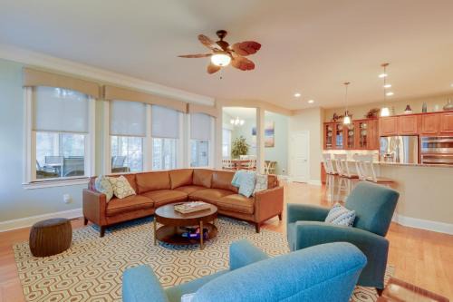 Ocean View House | 6 Mi to Bethany Beach: Family Home w/BBQ & Yard