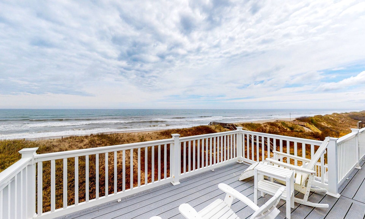 Ocean Sands House | 6BR Oceanfront | Pool | Hot Tub | Balcony
