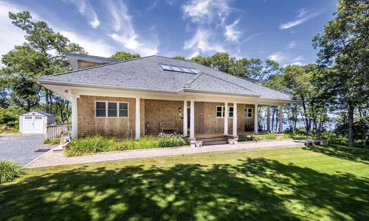 Tisbury House | A View Fit for Royalty! Top Compliments: so clean! fab hot tub! best view!