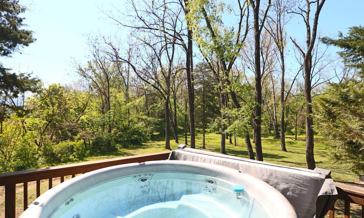 Rileyville Cabin | Adorable river front cabin ,with hot tub on the River