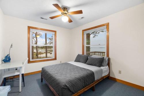 Hallieford House | Adventures on the Bay - Bayfront Escape, Private Dock, Large Deck, and Lake Views!