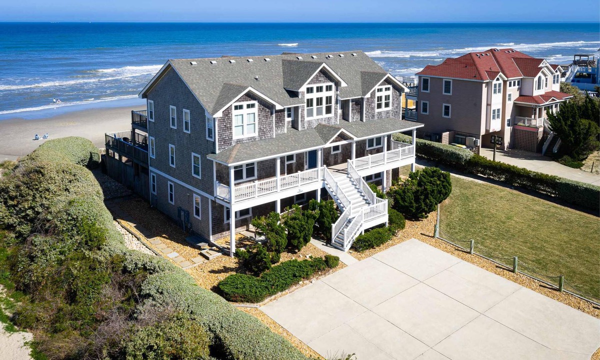 Ocean Hill House | Beachfront Oasis w Dune Walkover, Pool n Spa & More!