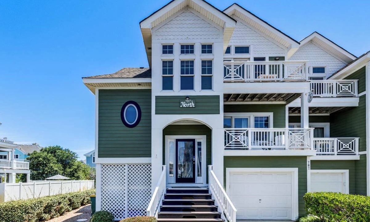 Buck Island House | Beachin Fun (North Unit) | 1665 ft to the beach | Hot Tub, Dog Friendly, and Community Pool