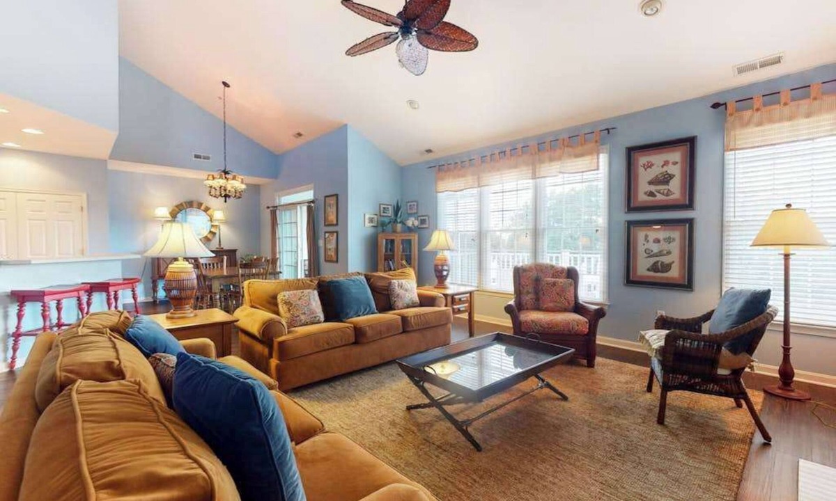 Ocean View Condo | Bear Trap Dunes 2nd floor condo w/basketball court, free WiFi, and shared sauna