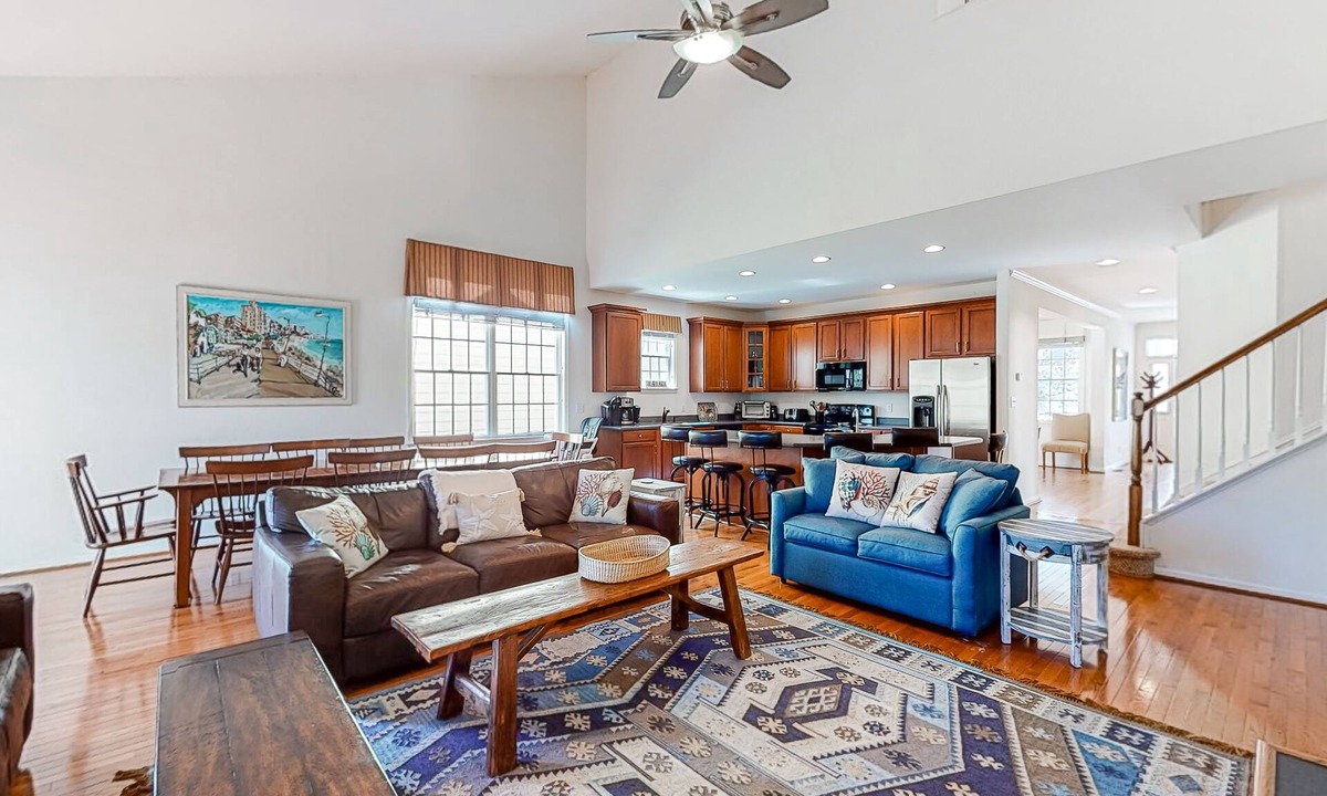 Ocean View House | Bear Trap Dunes house w/fireplace, free WiFi, board games, and tennis court