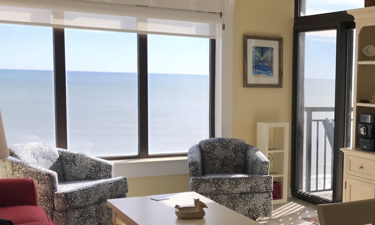 North Myrtle Beach Condo | Beautiful Ocean and Inlet Views From This Newly Updated Corner Unit