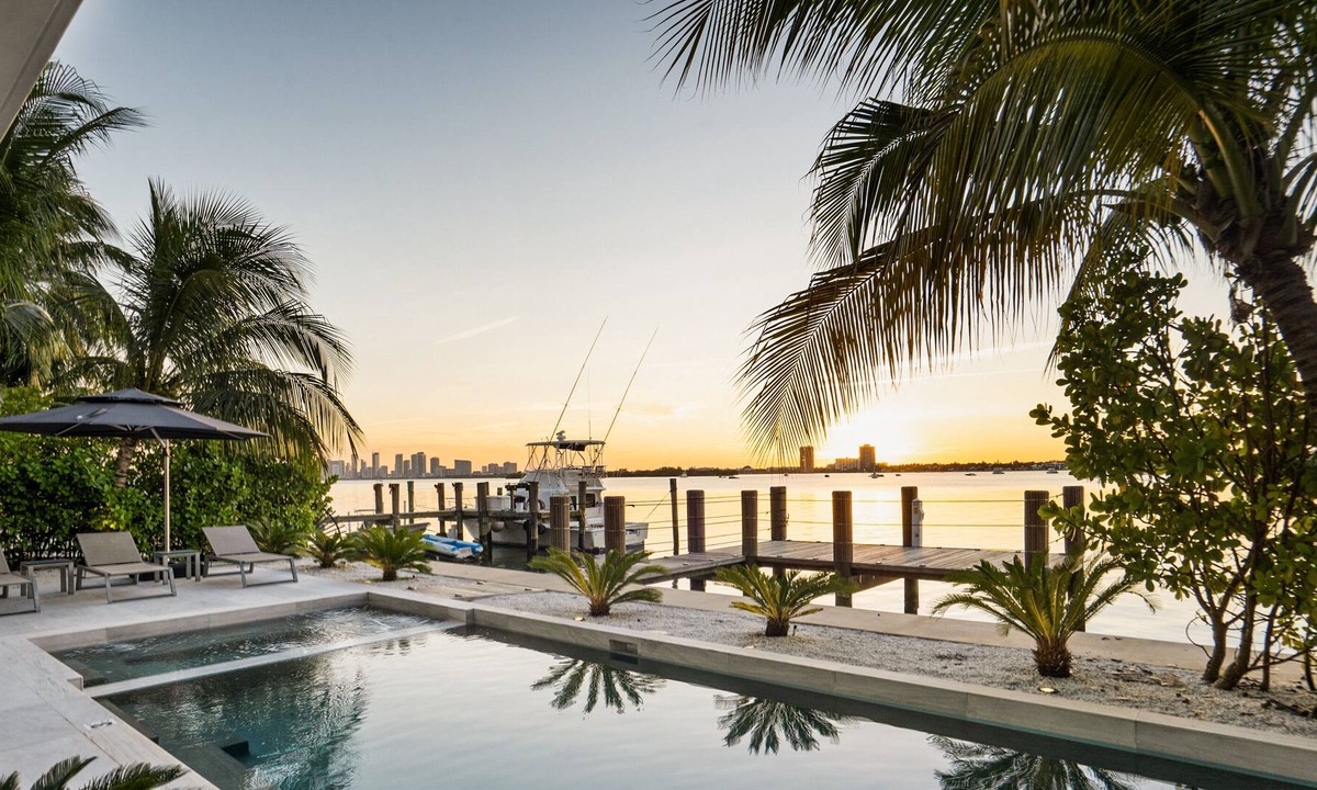 North Bay Village Villa | Best Sunset Bayfront Villa with Pool/Jacuzzi/Dock/Gated Island