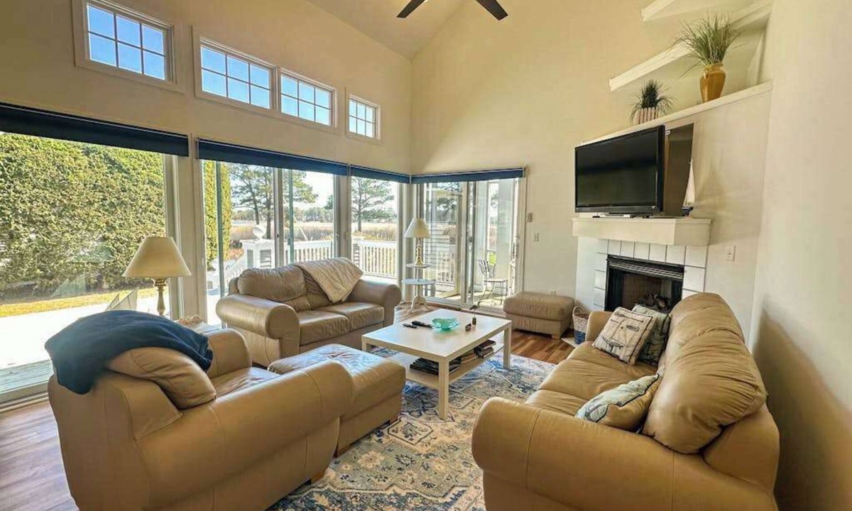 Ocean View House | Bethany Bay house w/community pool, hot tub, tennis, on-site golf