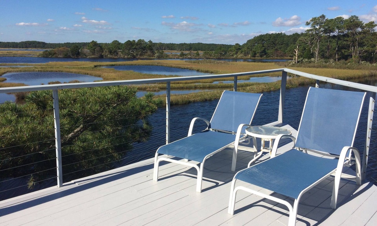 Bethany Beach House | Bethany~Bay View Retreat ~ Waterfront , Bird Watchers/Nature Lovers Delight!