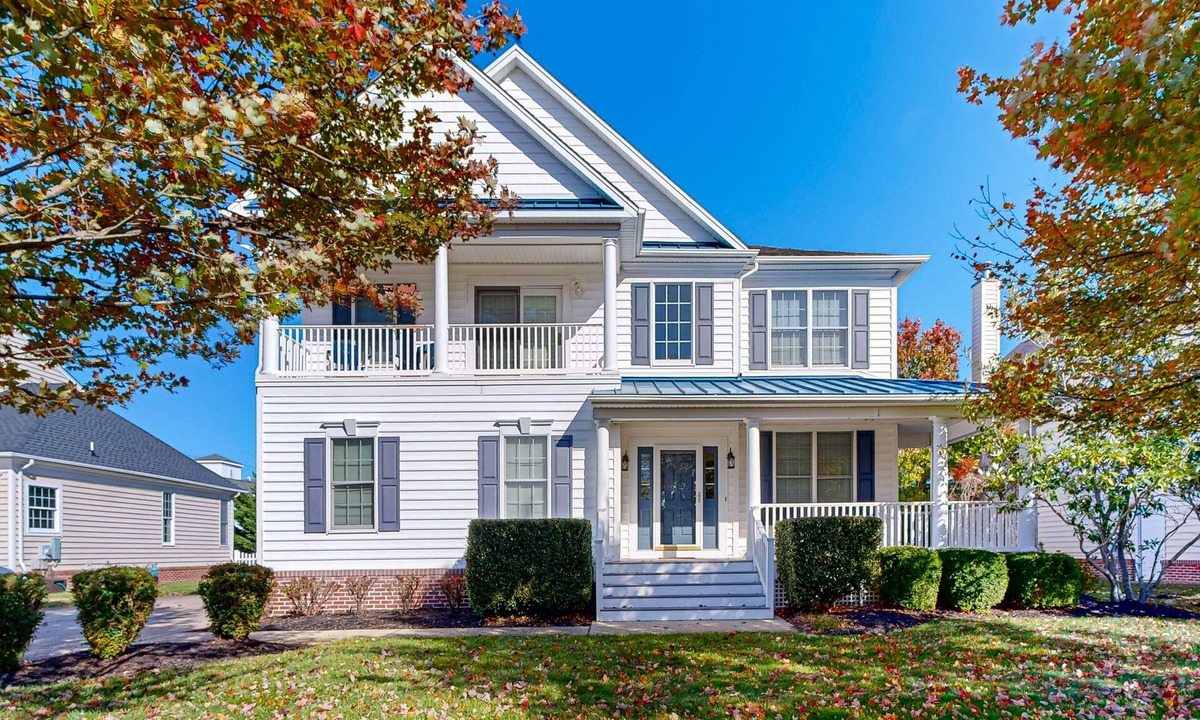 Ocean View House | Bethany Lakes house w/private gas grill, balcony, free WiFi, and pool