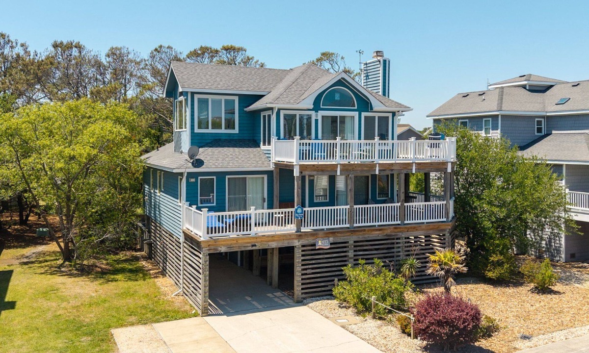 Ocean Sands House | Blue Heron, Pet Friendly Corolla Home with Private Pool, Hot Tub and Ocean Views!