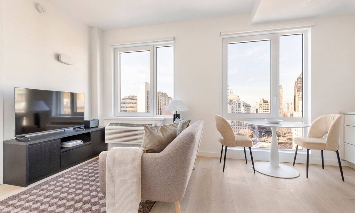 Downtown Brooklyn Apartment | Blueground | Downtown Brooklyn, rooftop, nr Brooklyn Bridge