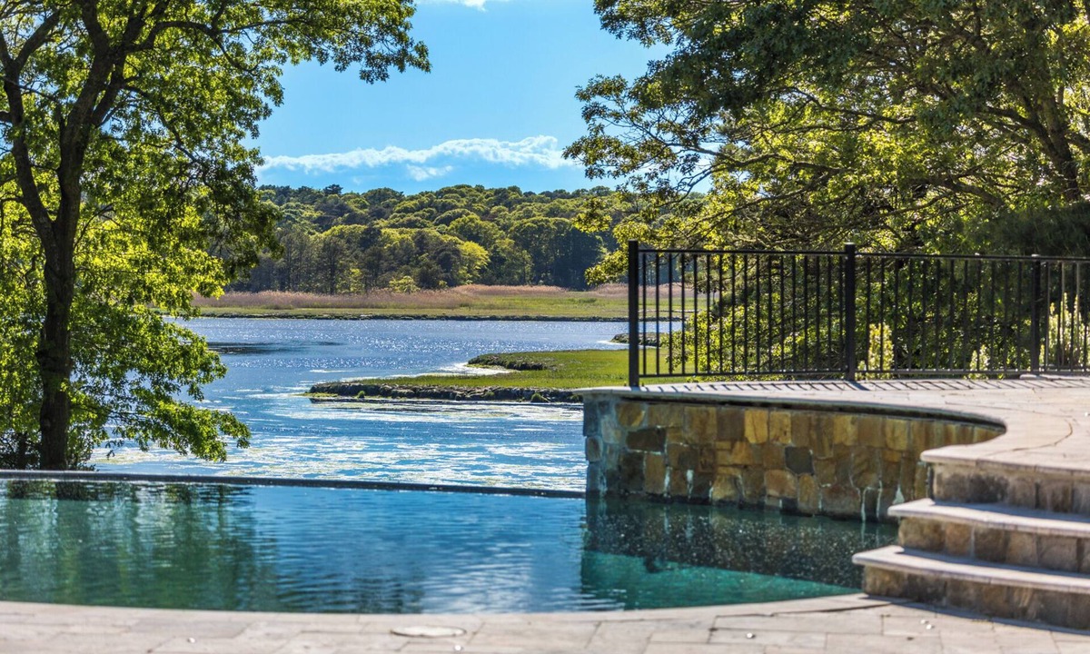 Osterville House | BRAND NEW LISTING-Amazing Waterfront 5BD Private Setting-Pool & Hot Tub-Sleeps 10-Osterville-Beach Permit Included