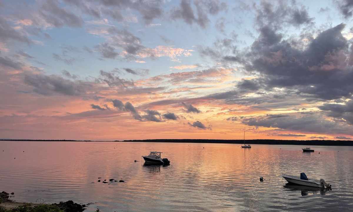 Seconsett Island House | Brand new private beachfront home in Mashpee on Waquoit Bay