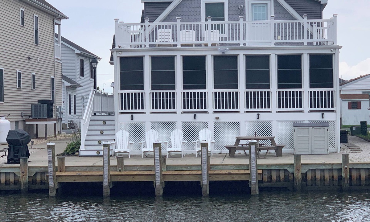 Selbyville House | CAPE GETAWAY - Waterfront Home with Private Dock 4BR - 3BA Sleeps 10
