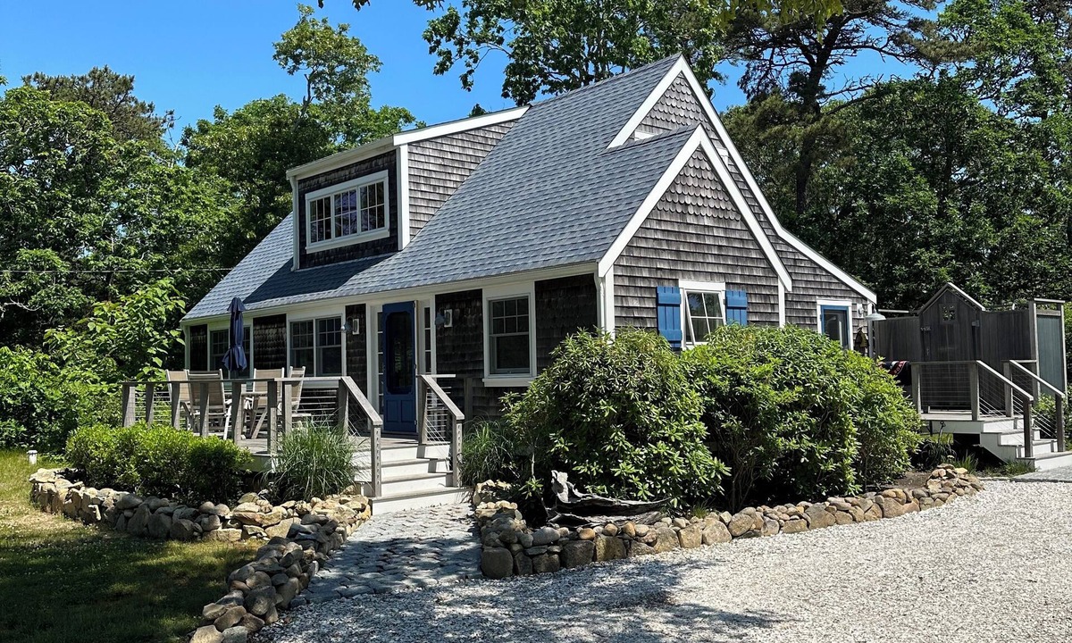 Edgartown Cottage | Chappy Cottage designed for the vacationer. Patio, outdoor shower, grill