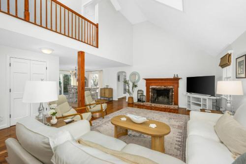 Harwich Center House | Cozy Cape Retreat with Fenced Yard Fire Pit