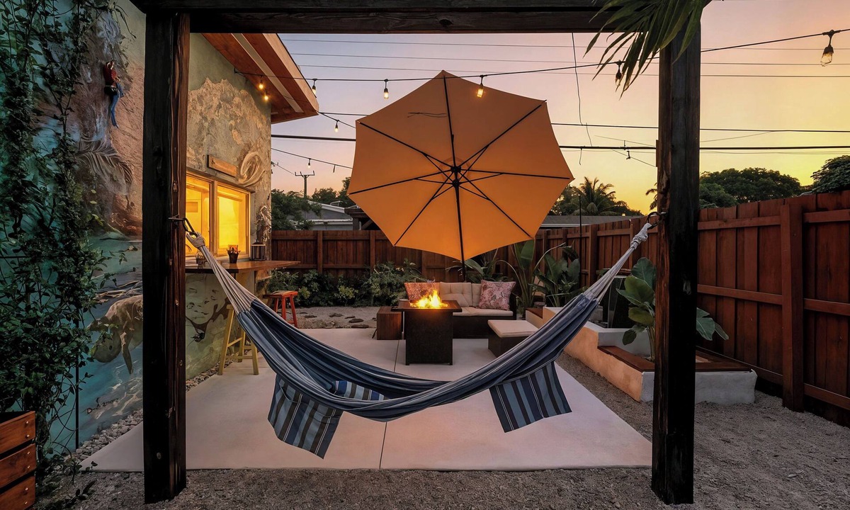 Miramar Apartment | Cozy Stay Near Hard Rock Stadium Private Serene Backyard