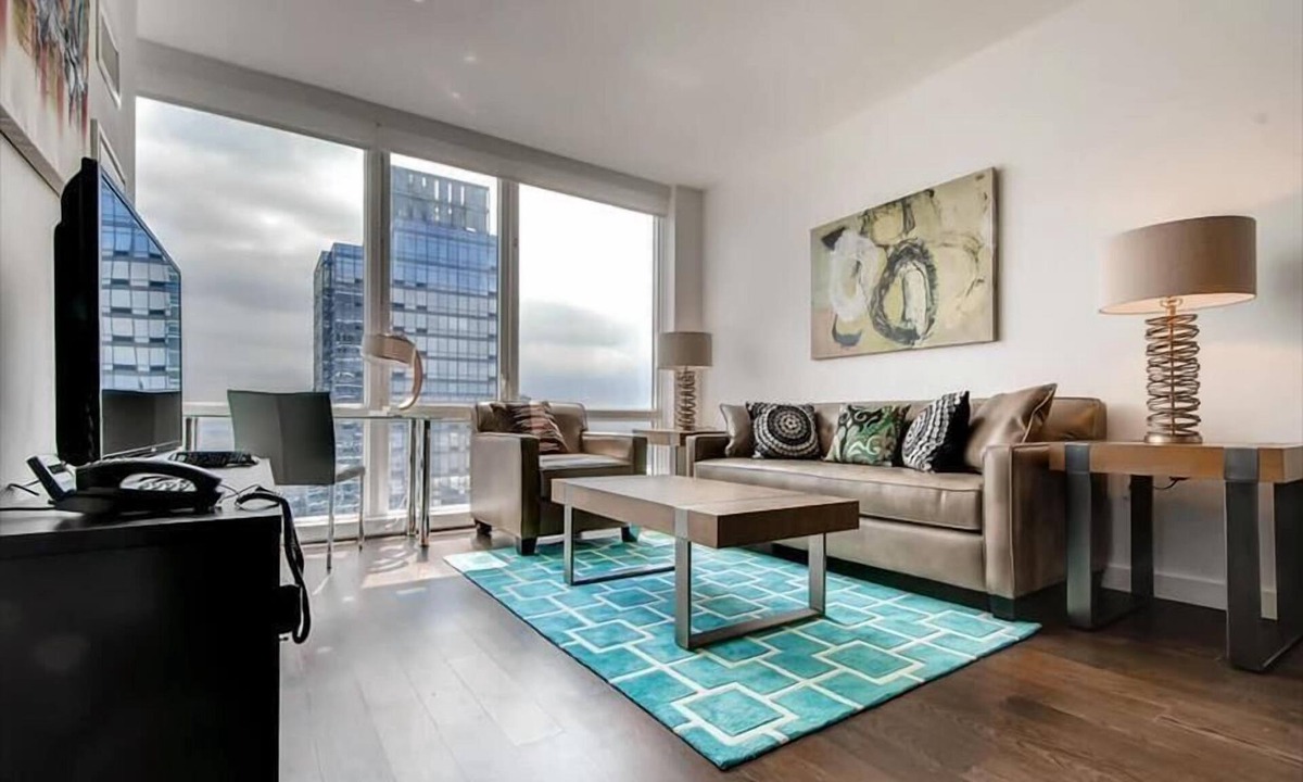 Hell's Kitchen Apartment | Deluxe 2BR | Full Kitchen & Premium Linens | Midtown West by GLS