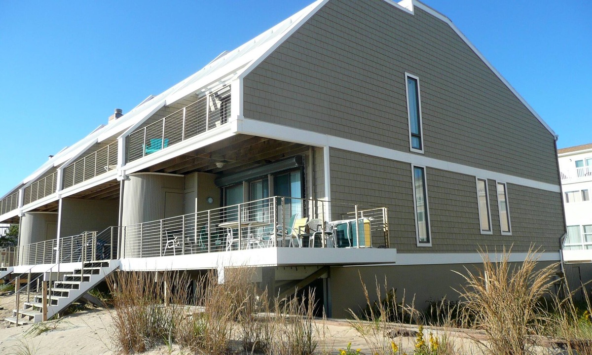 Bethany Beach House | Direct Oceanfront Townhouse on Private Beach-Year Round, 5 Bedrooms, Sleeps 12.