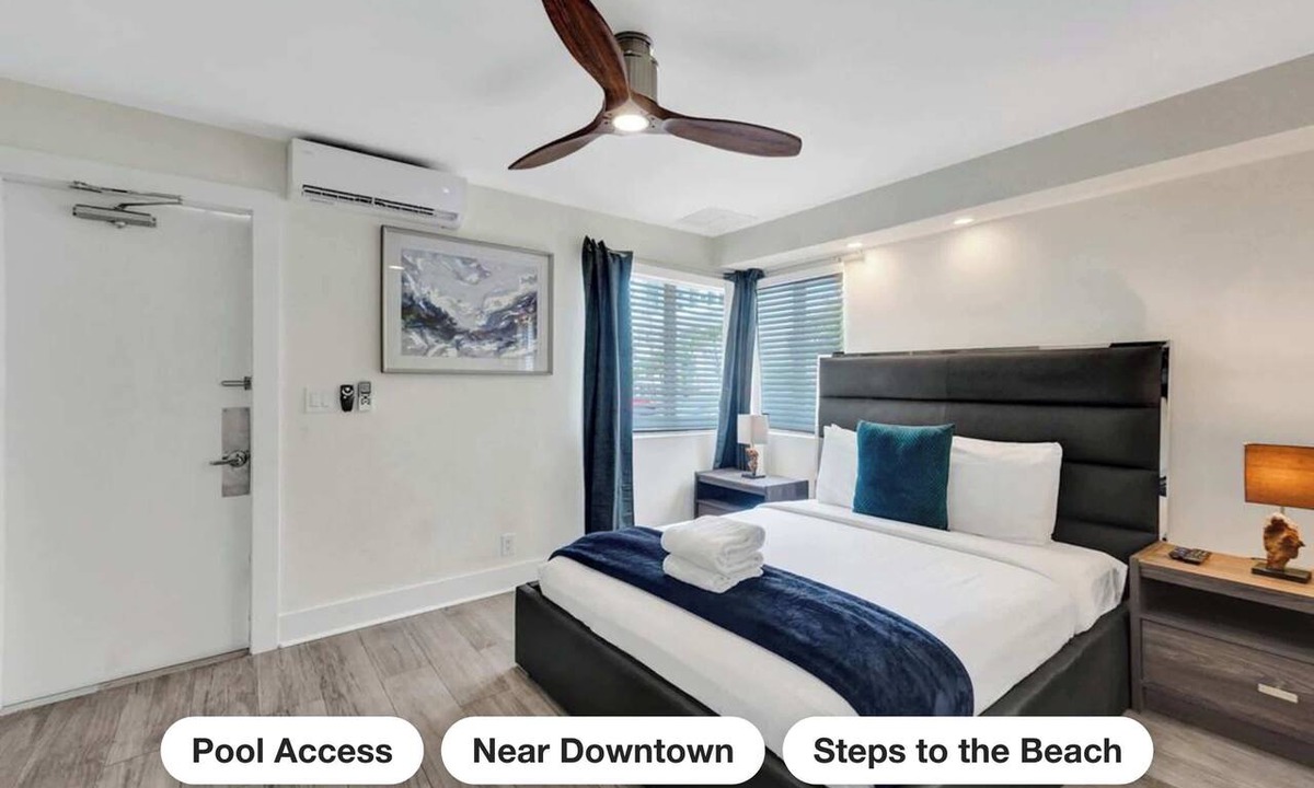 Central Beach Apartment | Eden Studio | Walk to Fort Lauderdale Beach