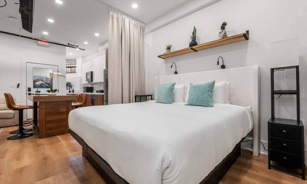 Fenway–Kenmore Apartment | Elegant Urban Loft + Spacious Open Layout | Suite 1