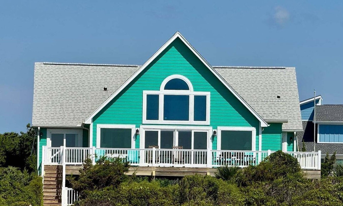 Holden Beach House | Experience oceanfront luxury at Serenity's Star, a spacious 4BR home in Holden Beach.