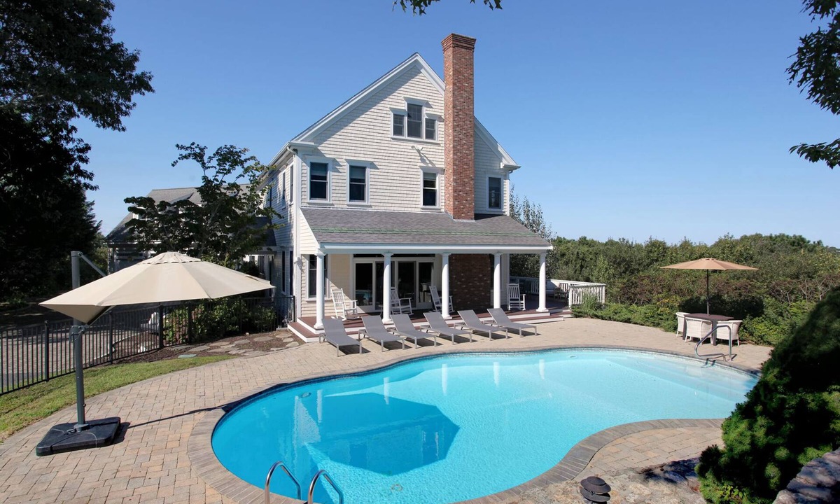 West Barnstable House | Fabulous Home and Garden Estate with Pool and Views of Sandy Neck Beach