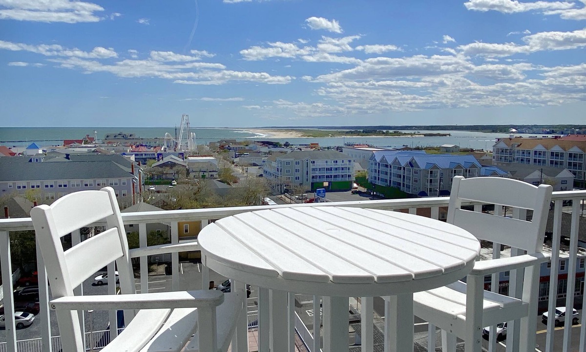 Ocean City Condo | 🏖️Fabulous Ocean Views in Belmont Towers on Boardwalk. AC, Pool, Gym🏖️