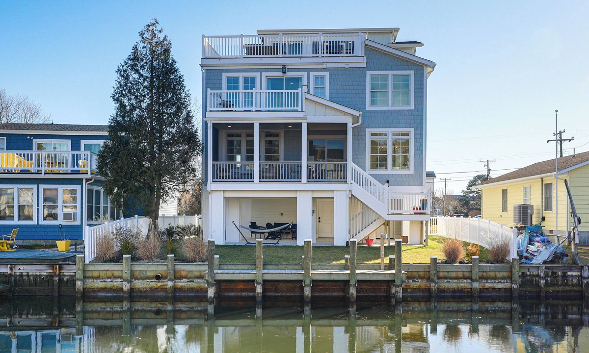 South Bethany Harbor House | Family Friendly! Canal-Front Gem in Bethany Beach
