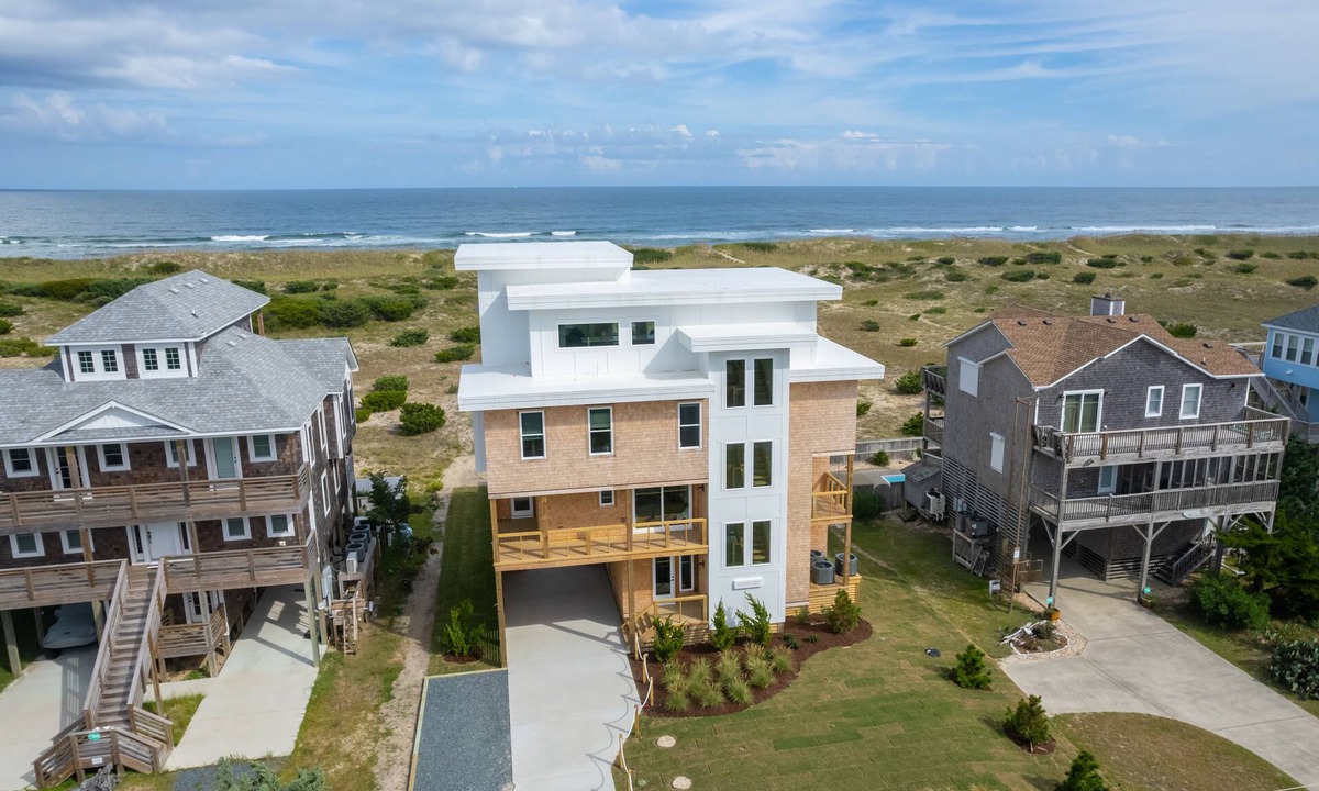 Salvo House | Fantastic Oceanfront Modern Coastal Home w/Saltwater Pool - Simply the best!
