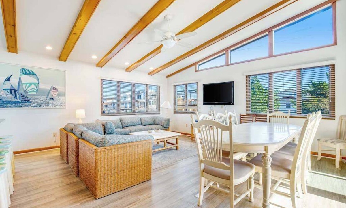 Fenwick Island House | Fenwick Island spacious beach house with deck, W/D & full kitchen - dog-friendly