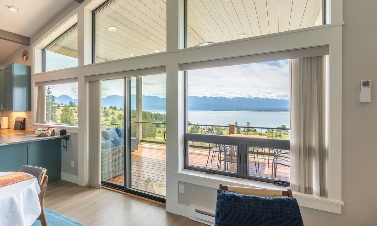 Polson House | Flathead Lake View Retreat | 2 King Suites