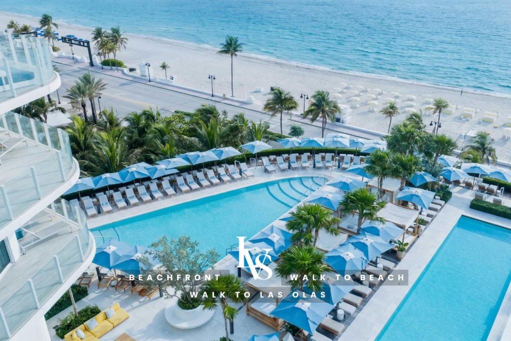 Central Beach Apartment | Four Seasons FTL Beach 2 Bed 2Bath Luxury Residence Direct Ocean Views