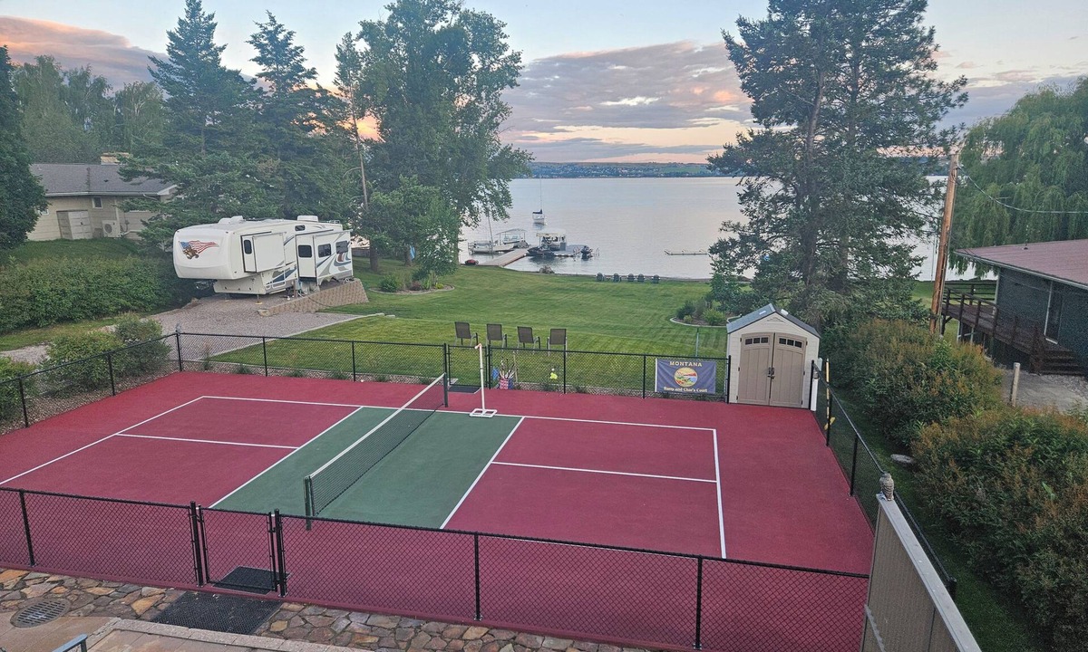 Rocky Point House | Glamp In Pickleball and Efoiling Paradise on Flathead Lake