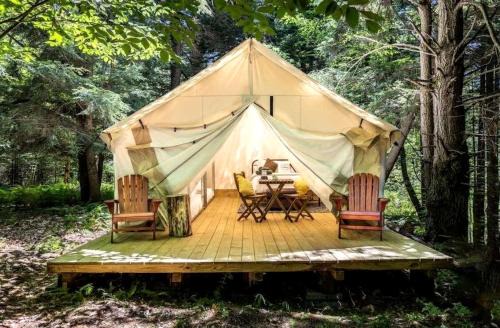 Broadalbin Other | Glamping in New York in Fully-Equipped Safari Tents Located in Broadalbin