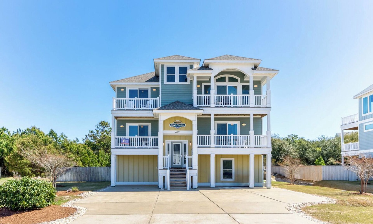 Whalehead Beach House | Gone Coastal Pet Friendly + Pool Heat Available