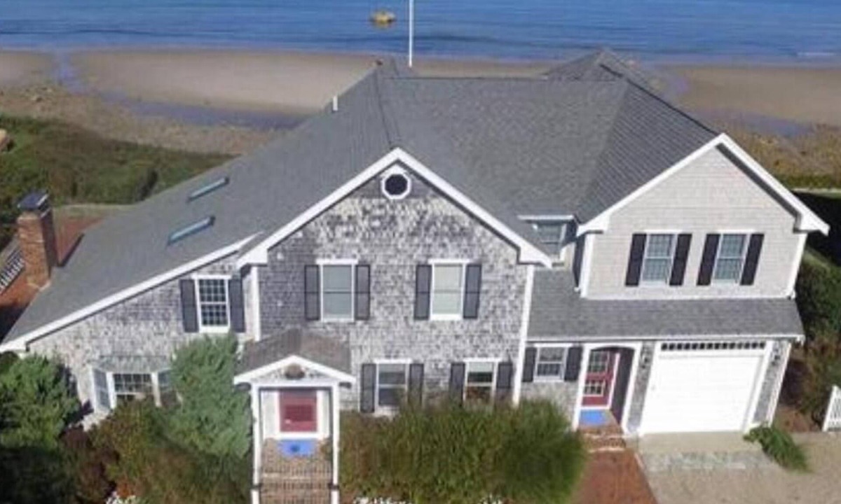 Dennis House | 'Gulls Way' - Beachfront and Oceanfront Custom Home on Private Beach