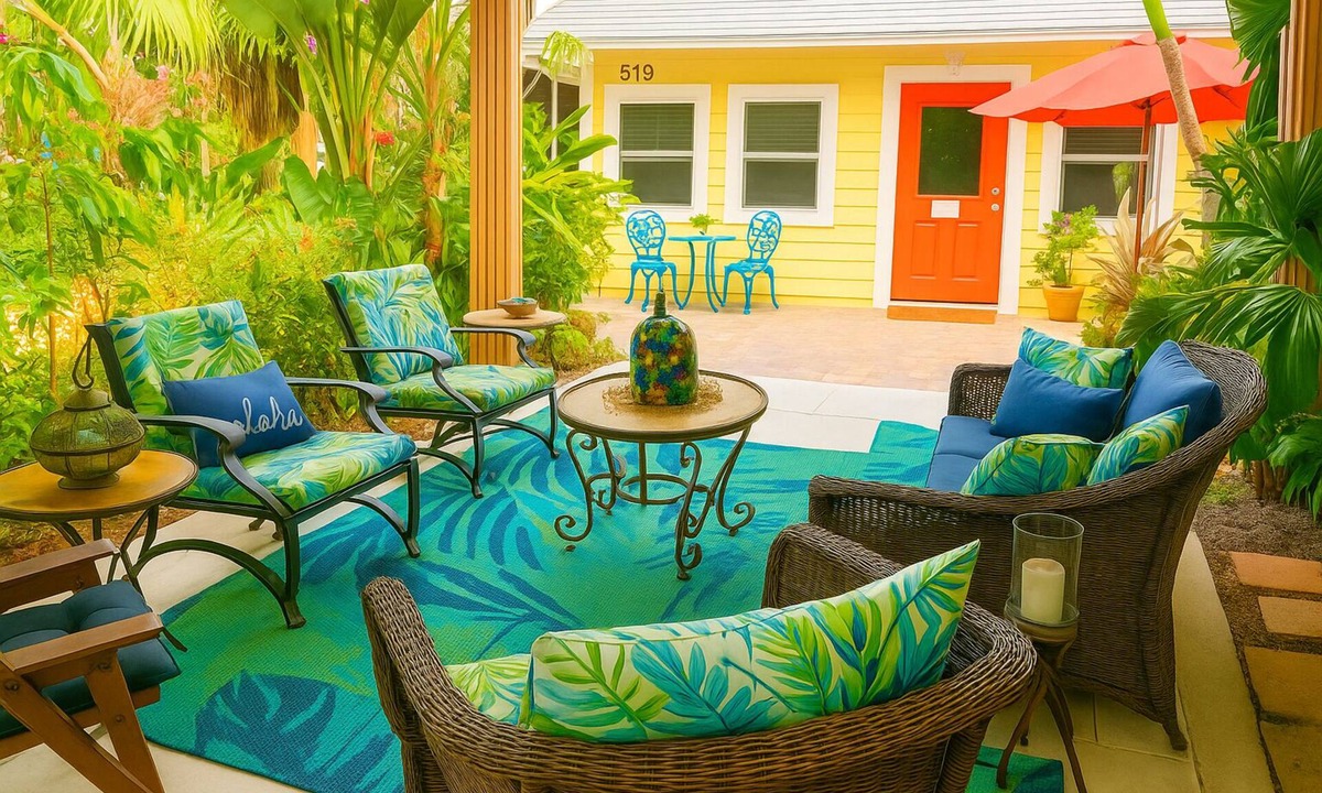Lake Worth House | Historical botanical beach house