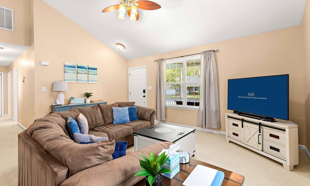 Ocean Pines House | Home A Wave From Home | Fun Filled Yard + Fire pit